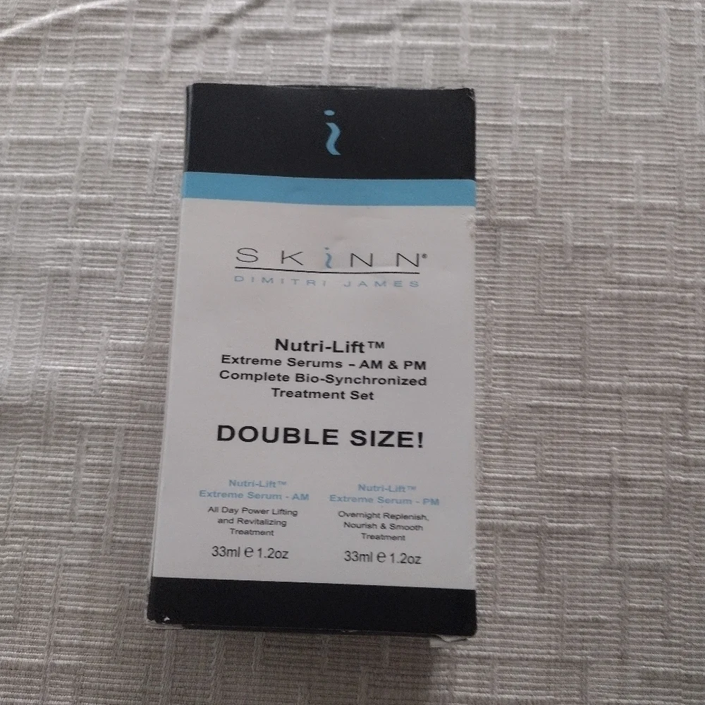 Skinn Dimitry James nutri lift extreme serums AM & PM Sealed